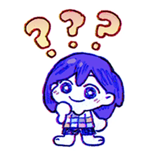 ❓ Стикер «i love omori sm» для Telegram