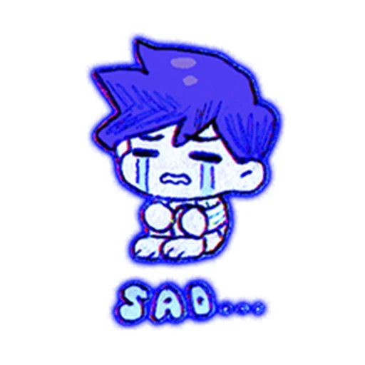 😭 Стикер «i love omori sm» для Telegram