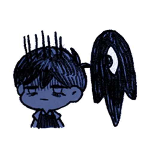 💀 Стикер «i love omori sm» для Telegram