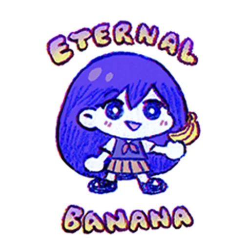 🍌 Стикер «i love omori sm» для Telegram