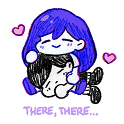 😌 Стикер «i love omori sm» для Telegram