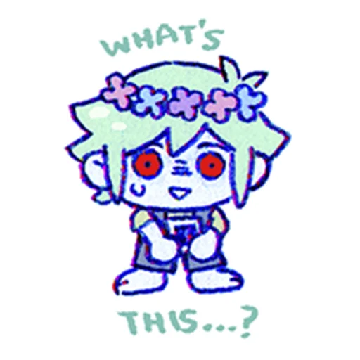 😰 Стикер «i love omori sm» для Telegram