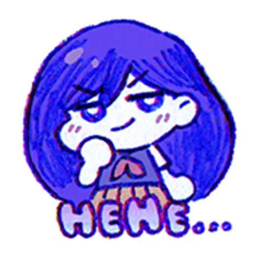 😈 Стикер «i love omori sm» для Telegram