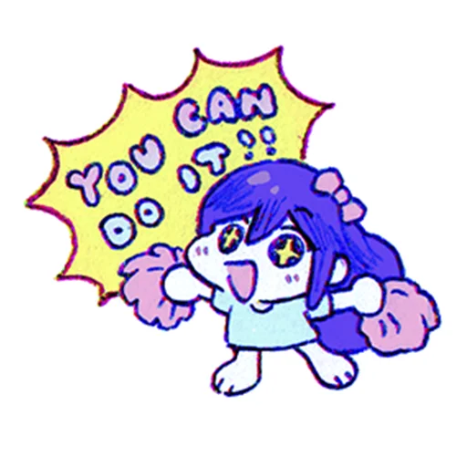 🙌 Стикер «i love omori sm» для Telegram