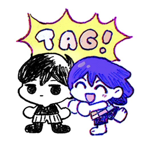 ✋ Стикер «i love omori sm» для Telegram