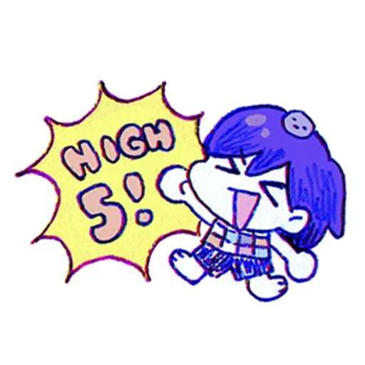 🙏 Стикер «i love omori sm» для Telegram
