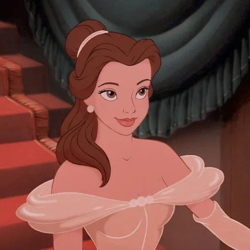 📚 Стикер «Белль Belle» для Telegram
