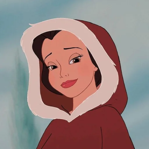 📚 Стикер «Белль Belle» для Telegram
