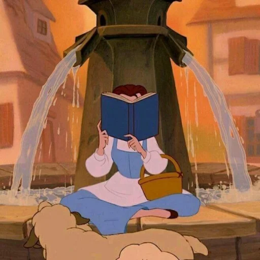 📌 Стикер «Белль Belle» для Telegram