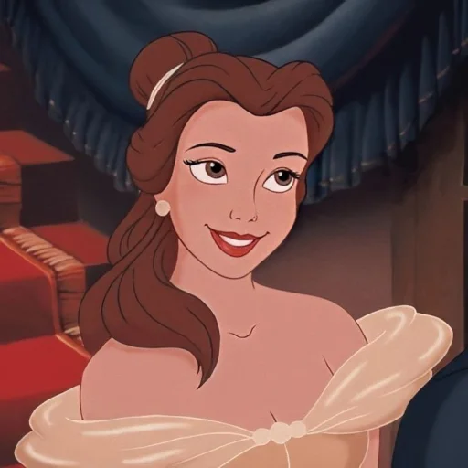 📚 Стикер «Белль Belle» для Telegram
