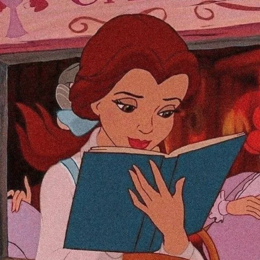 📚 Стикер «Белль Belle» для Telegram