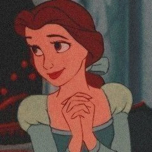 📚 Стикер «Белль Belle» для Telegram