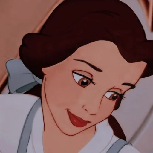 📚 Стикер «Белль Belle» для Telegram