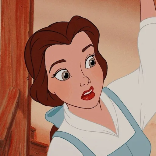📚 Стикер «Белль Belle» для Telegram