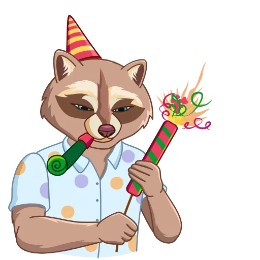 🥳 Стикер «Я люблю TON» для Telegram