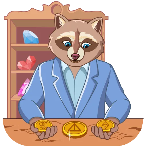 😆 Стикер «Я люблю TON» для Telegram