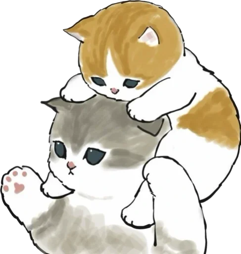 💕 Стикер «котики для котика» для Telegram
