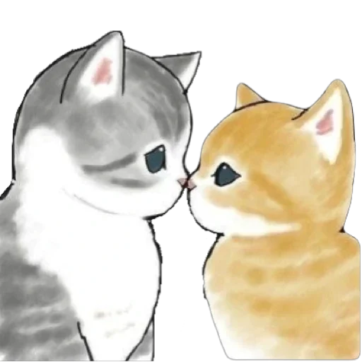 ❣️ Стикер «котики для котика» для Telegram