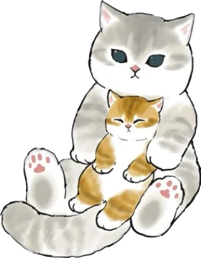 ❤️ Стикер «котики для котика» для Telegram