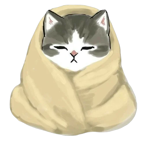 🥱 Стикер «котики для котика» для Telegram