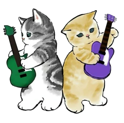 🎸 Стикер «котики для котика» для Telegram