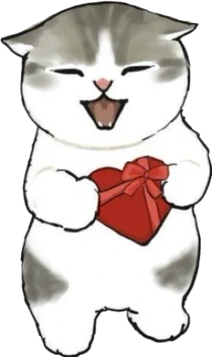 ♥️ Стикер «котики для котика» для Telegram