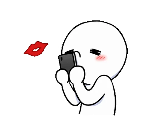 💋 Стикер «I Love You My Bias» для Telegram
