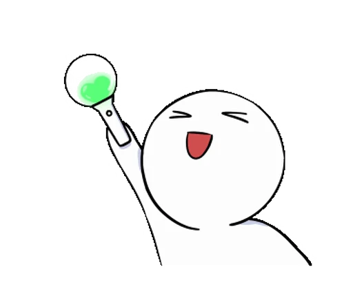 💜 Стикер «I Love You My Bias» для Telegram