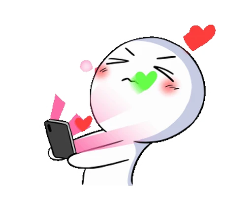 📱 Стикер «I Love You My Bias» для Telegram