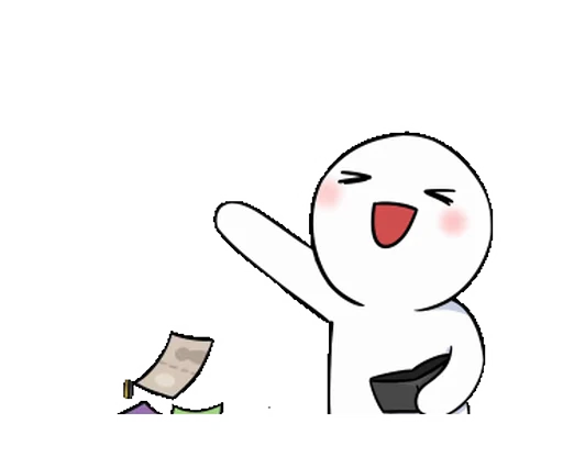 💸 Стикер «I Love You My Bias» для Telegram