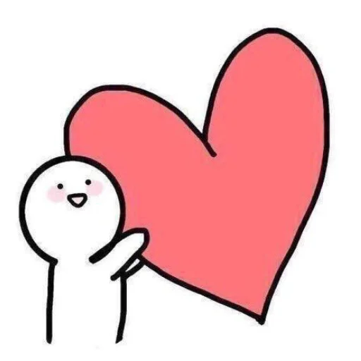 ❤️ Стикер «я люҕлю тᴇҕя» для Telegram