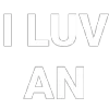 🖤 Эмодзи «I LUV PJSK» для Telegram