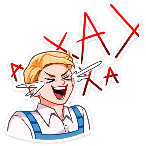 🤣 Стикер «Илья и Анфиса» для Telegram