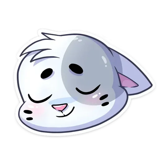 😺 Стикер «Бисквитный Рай» для Telegram