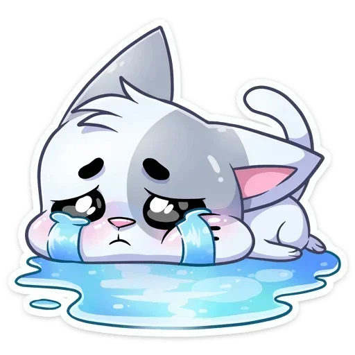 😭 Стикер «Бисквитный Рай» для Telegram