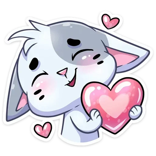 ❤️ Стикер «Бисквитный Рай» для Telegram