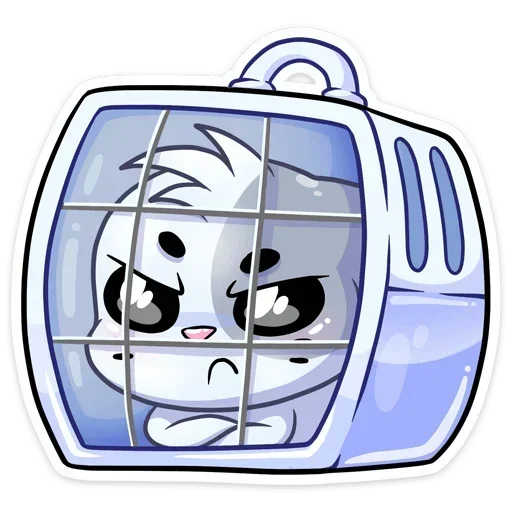😡 Стикер «Бисквитный Рай» для Telegram