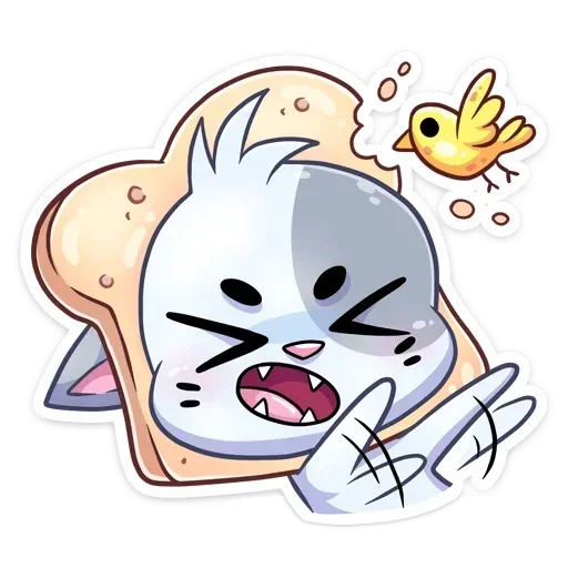 🍞 Стикер «Бисквитный Рай» для Telegram