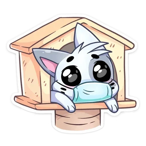 🏘️ Стикер «Бисквитный Рай» для Telegram