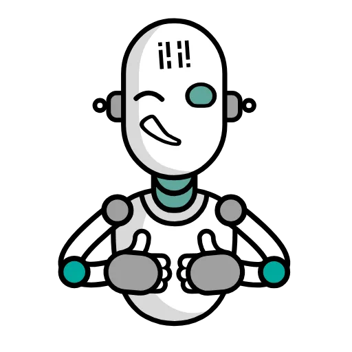 😉 Эмодзи «Robot iMe» для Telegram