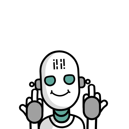 🖕 Эмодзи «Robot iMe» для Telegram