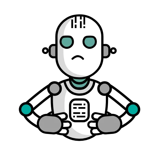 😒 Эмодзи «Robot iMe» для Telegram