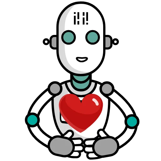 ❤️ Эмодзи «Robot iMe» для Telegram