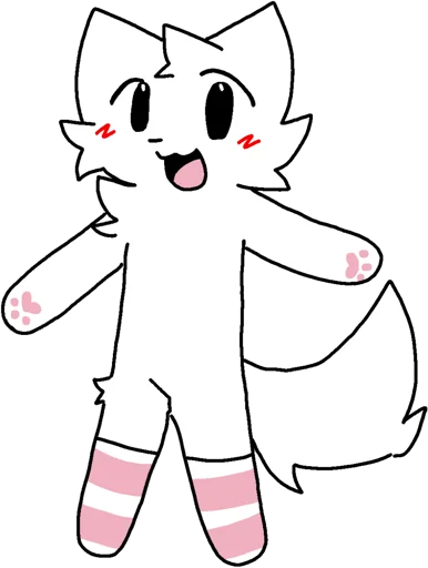 😃 Стикер «Silly cat» для Telegram