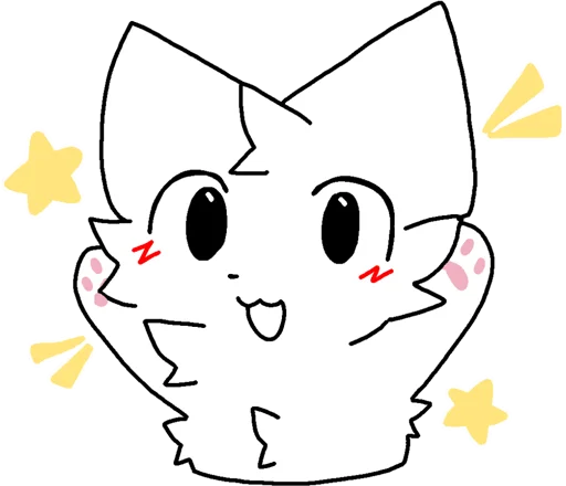 ✨ Стикер «Silly cat» для Telegram