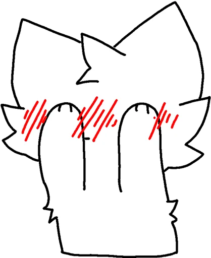 🤭 Стикер «Silly cat» для Telegram