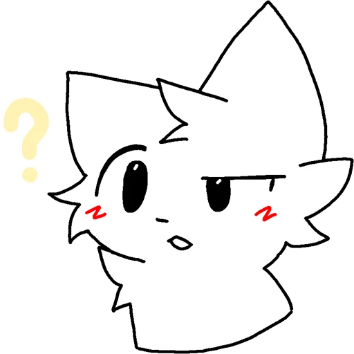 ❓ Стикер «Silly cat» для Telegram