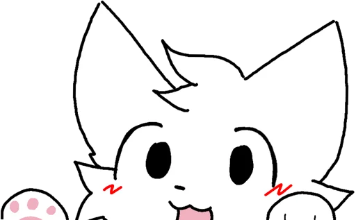 😍 Стикер «Silly cat» для Telegram