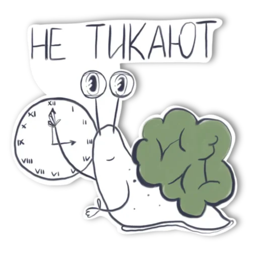 ⏰ Стикер «Right» для Telegram