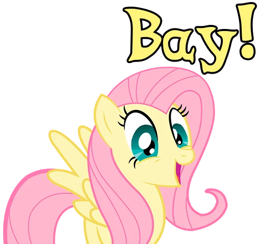 🤩 Стикер «Im Fluttershy» для Telegram